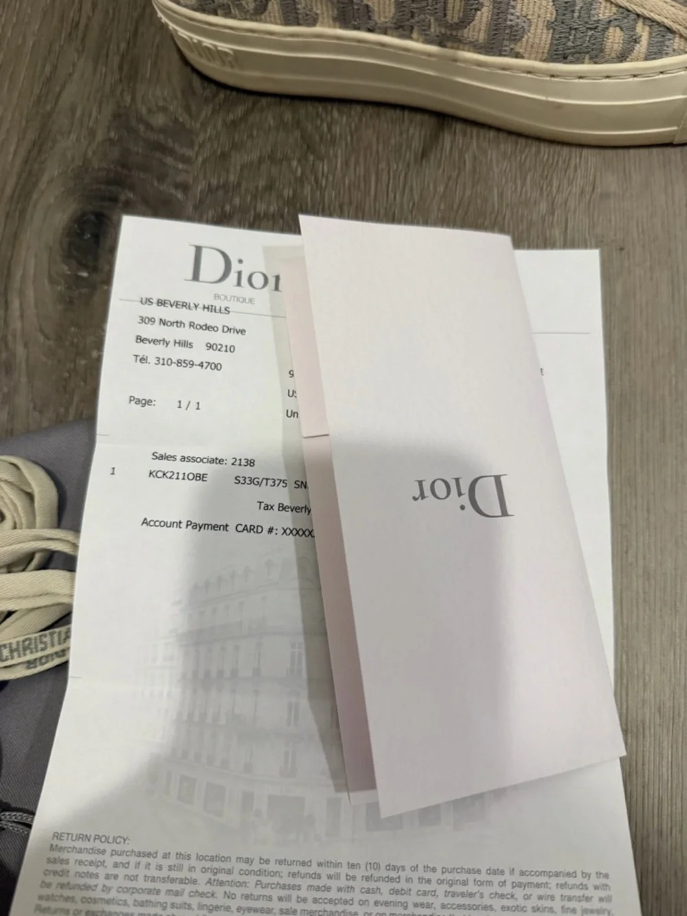 Dior sneakers - Picture 8 of 9